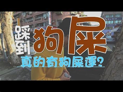 踩到狗大便運氣